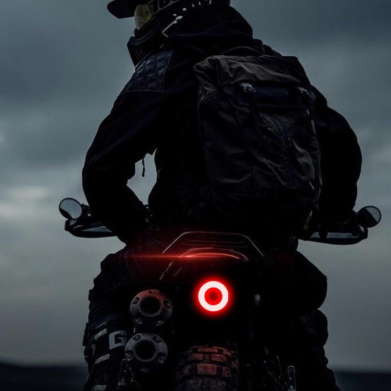 Car Reflective Stickers Multi-functional Hollow Out Round Luminou Warning Decorative Auto Exterior Accessories Reflective Strips