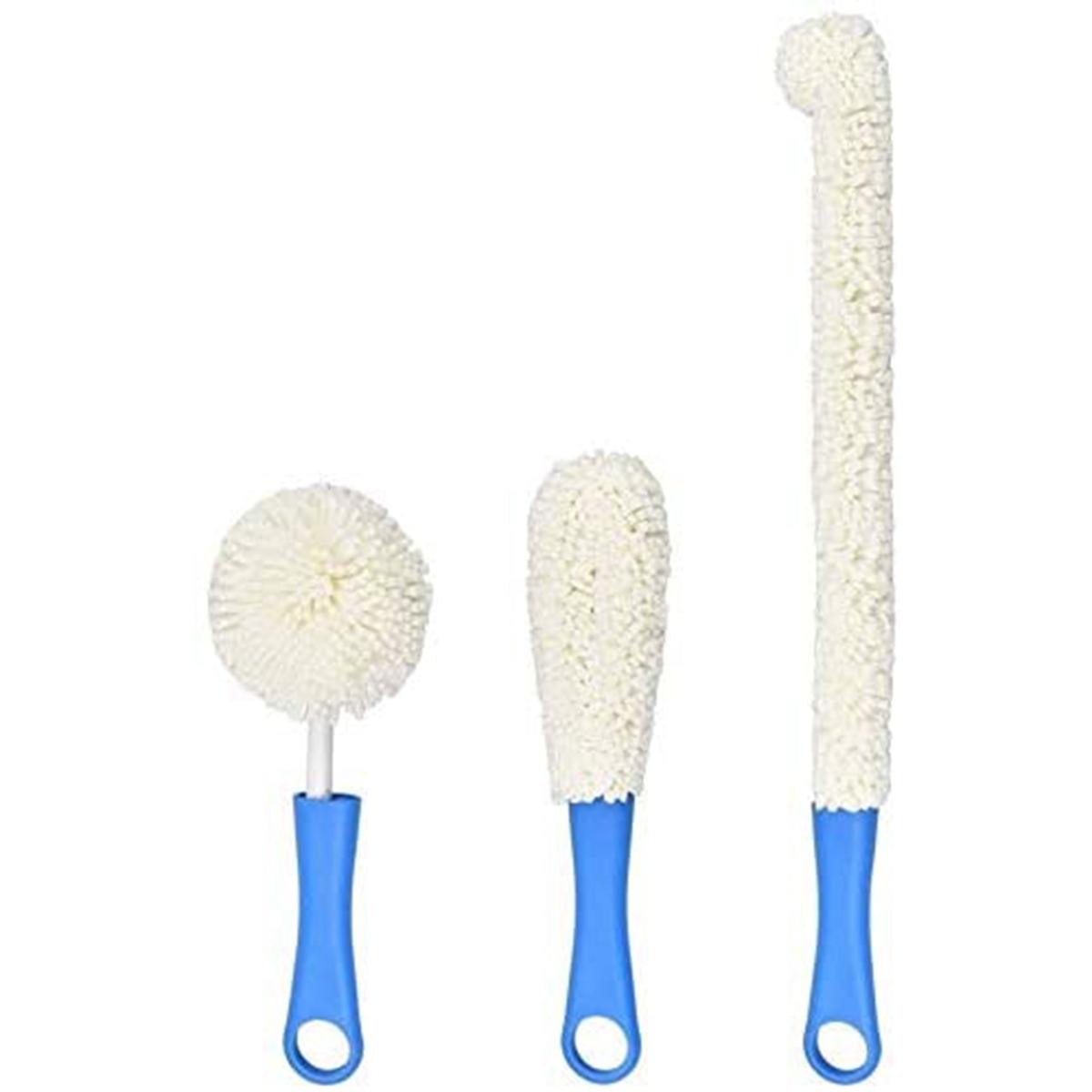 

Декантер для вина Келихи Інструменти для чищення Щітка для чищення Мийка для пляшок Засіб для видалення пилу 3PCS/Set