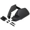 Motorcycle Hand Guards Windproof Anti Skid Protection PP Aluminum Iron Construction Quick Installation No Tools Needed