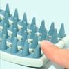 Wet and Dry Hair Washing Brush Long Handle Shampoo Brush Silicone Scalp Massage Comb Body Scrubber for Man and Woman