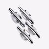 For Toyota Highlander 20-25 Chrome Exterior Car Door Handle+Door Bowl Trim Cover