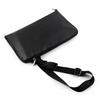 HMU Black Waterproof Makeup Artist Bag Personalized Custom Logo Private Label Folding Travel Waist Makeup Brush Bag With Zip