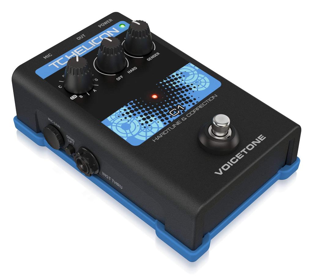 TC Helicon VOICETONE C1 Vocal Processor Pedal