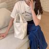 Elegant Bucket Bag Large Capacity Women's Tote Bags Ins Soft Leather Handbag  Outdoor