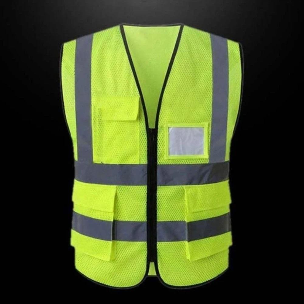Warning Outdoor Safety Clothing High Visibility Construction Clothes Reflective Vest Cycling