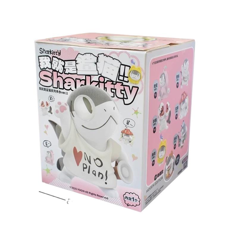

I Am Sharkitty Series Blind Box Hand-Made Cute Decorative Doll Trendy Collectible Ornaments Gift For Toy Collectors