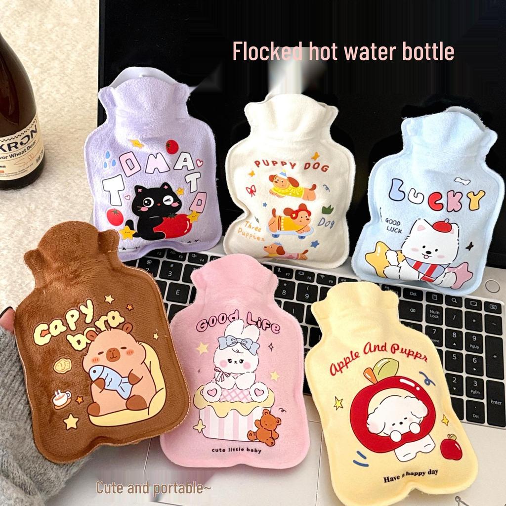 Mini Cute Cartoon Hot Water Bottle - Portable Winter Hand Warmer for Students