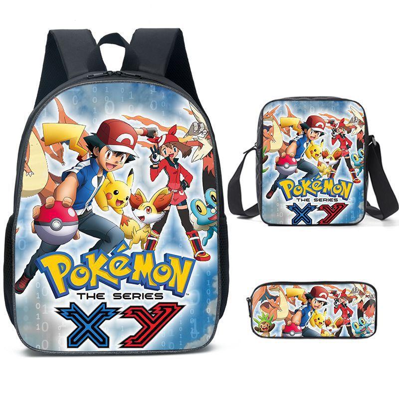 Primary And Secondary School Students Schoolbag Cartoon Backpack Breathable And Wear-Resistant Children'S Backpack Satchel Pencil Bag Set