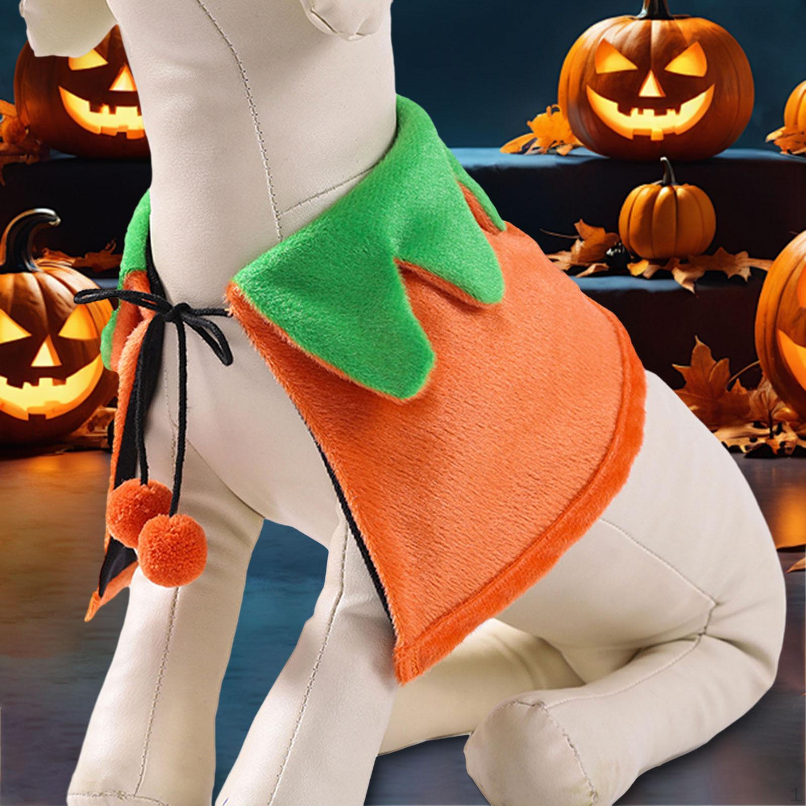 

Dog Clothes Puppy Beautify Costume Double Sided Embroidery Cool Decoration Pet Cloak for 54cmx15cm