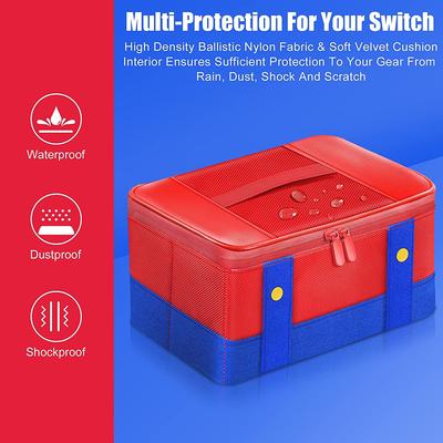 Carrying and Storage Case for Nintendo Switch Compatible with the Complete Console Ideal for Travel and Protection
