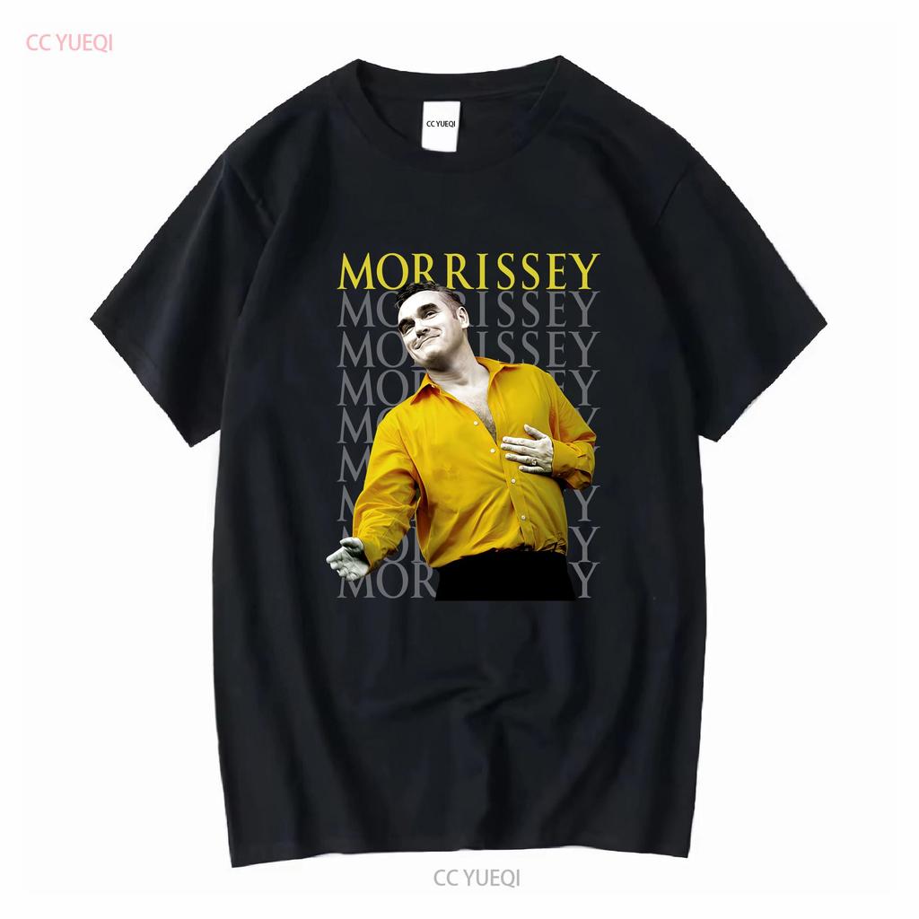 Vintage Morrissey UK Tour British Pop T Shirt Size M Vintage Washed Stretched Soft Versatile Breathable Top For Everyday Wear