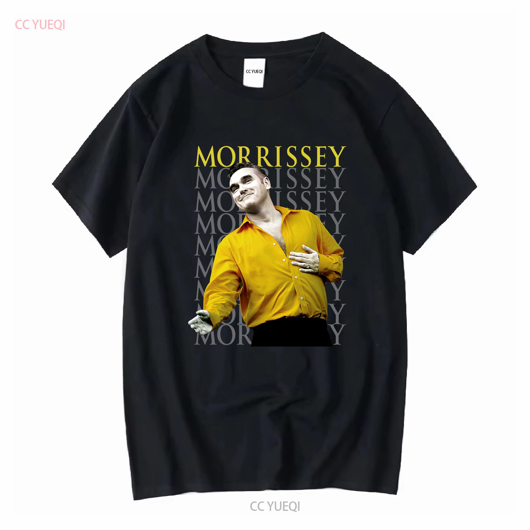 

Vintage Morrissey UK Tour British Pop T Shirt Size M vintage Washed Stretched Soft Versatile Breathable Top For Everyday Wear 4XL