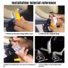 2-4PCS Car Door HD Led Laser Projector Welcome Lamp Suitable For Mercedes-Benz AMG CLA C17 CLS C218 W218 W219 E Class 207 C207.