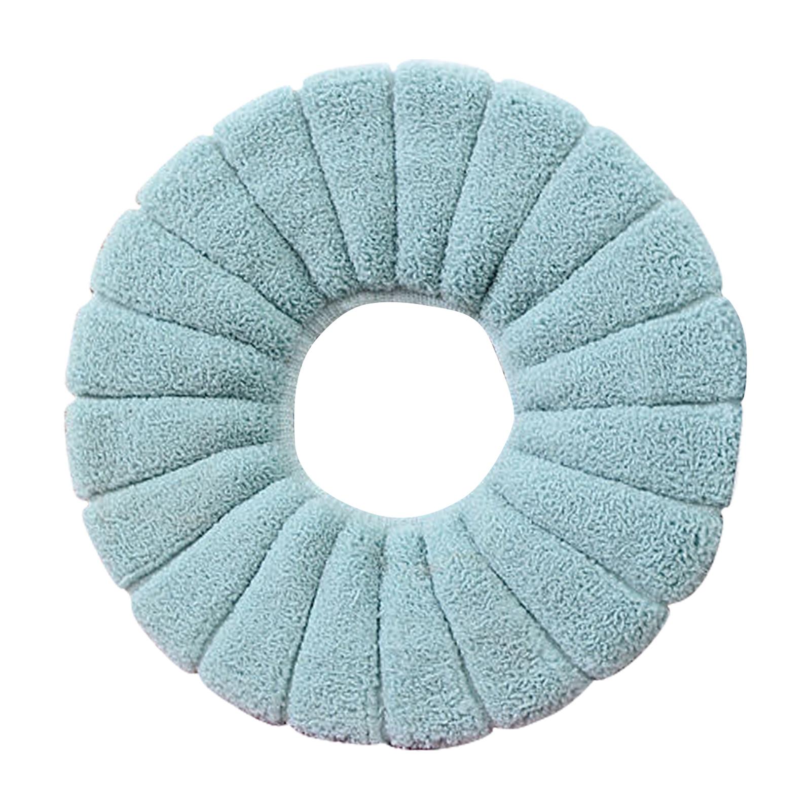 

Накладка на сидіння унітазу, Еластична тканина, що миється, М яка, Потовщена та тепла подушка на сидіння унітазу, Доступна в чотирьох кольорах. One Size