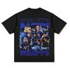 Kylian Mbappé Fotbalové tričko Unisex Oversized Bavlna Krátký rukáv Čerstvý Ležérní top Pro Muže Ženy Streetový vzhled Oblečení
