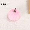 Vintage Style Pumpkin Accents 20 PCS Velvet Decorative Ornaments, Multi-Color Artificial Fall Harvest Decor Orange White Pumpkins for Mantel