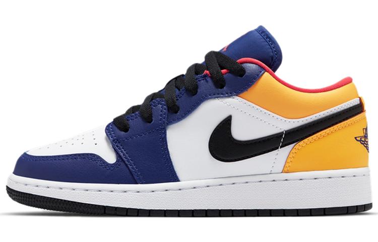 Jordan 1 Low Royal Yellow GS 553560-123 36