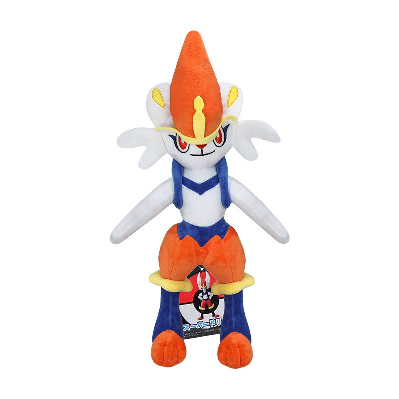 New Cross-Border Scorbunny Plush: Little Sprite Cinderace Blazing Ace Doll