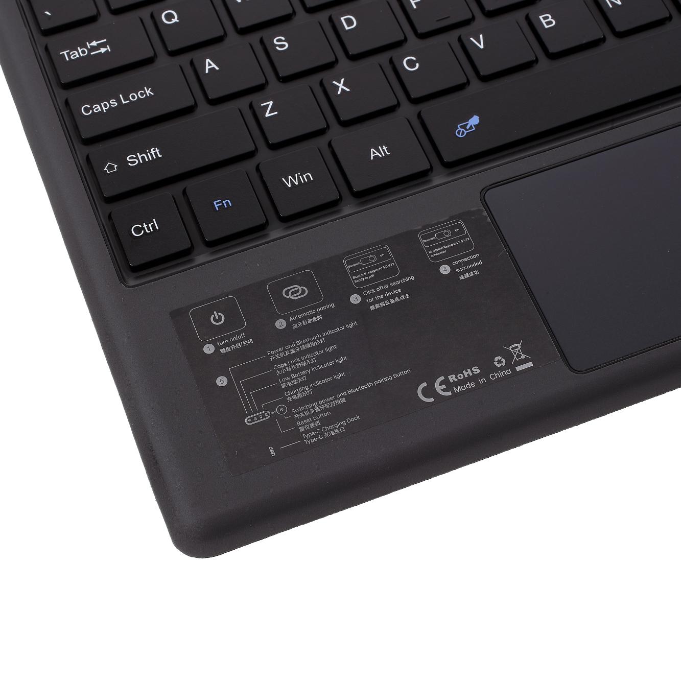 

Keyboard Case for Microsoft Surface Pro 7/6/5/4/3 Magnetic PU Leather Cover Bluetooth-compatible Keyboard with Touchpad A