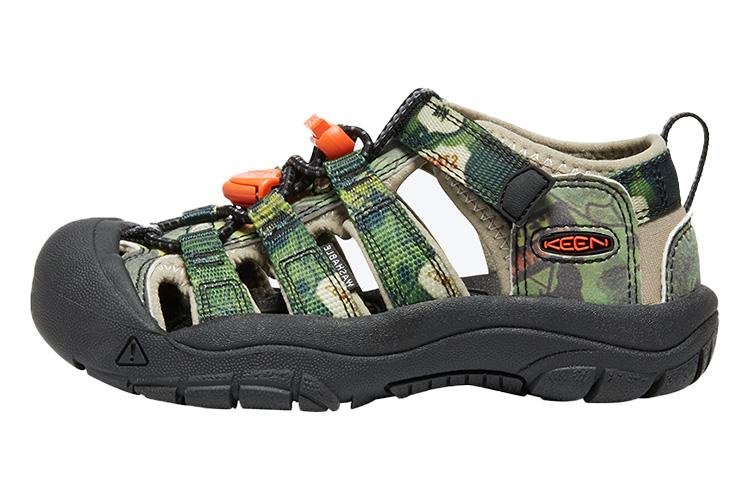Keen Newport H2 Slip Resistant And Breathable Slip Resistant And Breathable Low top Children s Sandals Camouflage Black 1026273 24