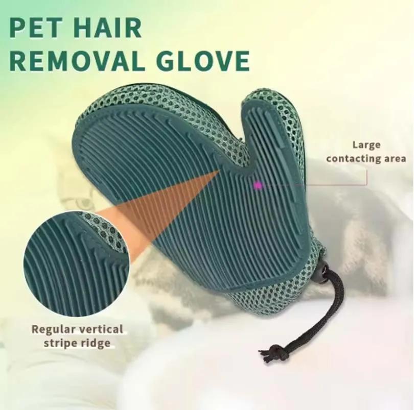 New Cat Gloves for Pets Cat Comb for Bathing Dog Hair Brush Carpet Hair Remover Cat Hair Shaving Tool