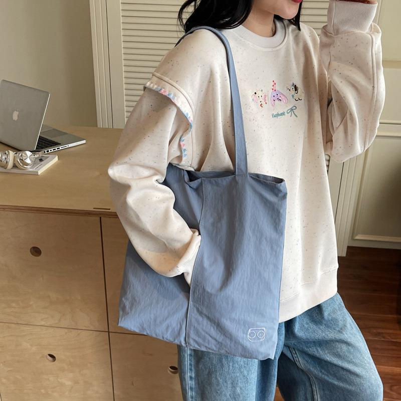 

High-Capacity Japanese Retro Tote & Shoulder Bag for Women королівський синій колір