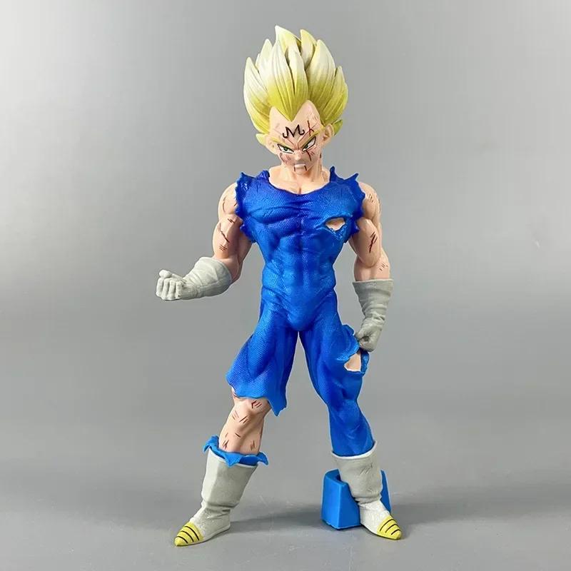 Dragon Ball Z Majin Begita Doll Wukong Handmade Shockwave Toy Anime DBZ Super Saiyan GK Action Series PVC Model Doll Birthday