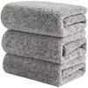 Thickened Bamboo Charcoal Fiber Kitchen Scouring Pads - Absorbent, Stain-Removing, Non-Oily Dishwashing Cloths