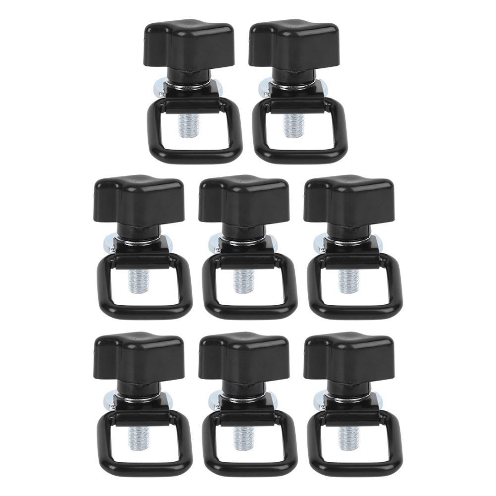 Hard Top Quick Removal Fastener Kit Thumb Screw Nut TieDown DRing Fit for Jeep M10 M8