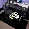 Football Team Crest Printed Office Carpet Chair Cushion  Entryway Rug, Rugs for Living Room, Bedroom Christmas gifts