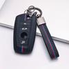 Key Case Cover for BMW F20 F22 F30 F31 F32 F33 F34 F36 with Keychain Anti-Scratch Guard Shockproof Protection Soft Grip Texture Dust Resistant Cover