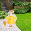 23palcový dekorativní husí obleček Sváteční téma Pláštěnka Sada deštníků Pro zahradní dvorek Socha Vnitřní venkovní dekorace