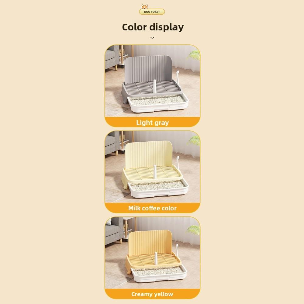 Anti-stepping on Shit Dog Urine Pot Double Layer Dog Potty High Quality Dog Toilet  Home