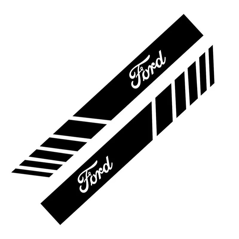 

Car Sticker Hot For Ford New Car Sticker Non Fading Strips Rear View Mirror For Ford Focus 2 3 MK2 MK3 MK4 Kuga Fiesta Ecosport чёрный