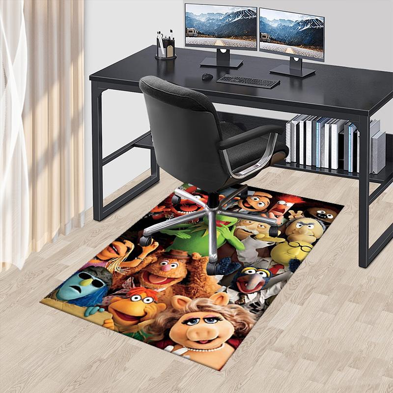 

1pc The Muppets Kermit the Frog Office Chair Mat - Non-Slip Carpet for Home and Office Use, Festive Gift Idea for Any Season.P027 60cm by 90cm