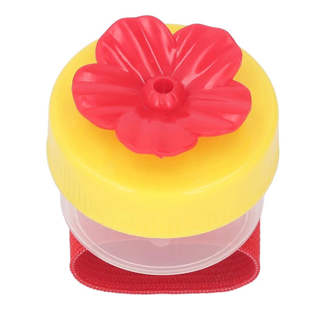 Handgehaltener Kolibri-Futterspender Mini-Blume Handgehaltene Outdoor-Kolibri-Fütterungswerkzeuge Gelb