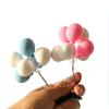1pcs Car Decoration Accessories Plastic Fiber Material Creative Auto Dashboard Cartoon Balloon Gift