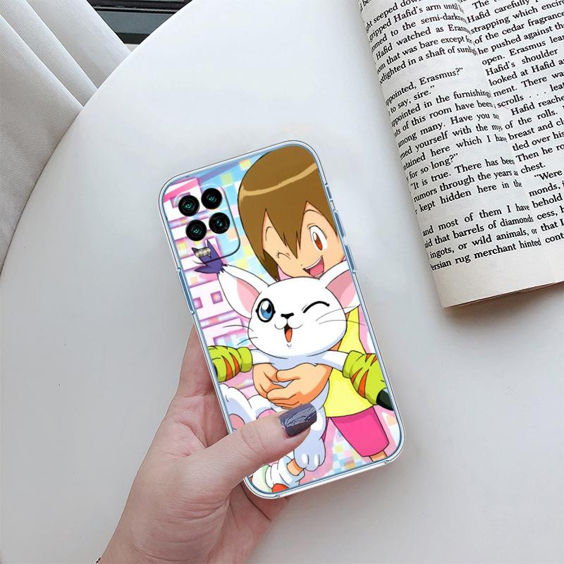Angel D-Digimons Transparent Phone Case for Motorola Moto G7 G8 G9 G84 G85 G73 G24 G15 Z2 Play Power Plus