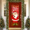 Cartoon 110cm Christmas Hanger Flag Snowman EIK Hanging Flag Navidad Santa Claus Christmas Backdrop Party Decor