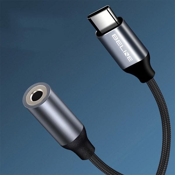 Adapter Usb-C/Jack 3,5Mm Do Samsung Beline Dac Szary