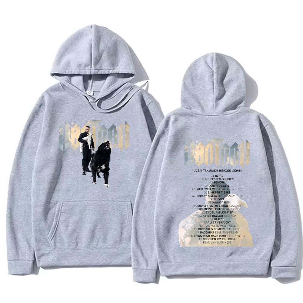 Kontra K Mikiny Oči Sní Oči Vidí Nové Album Grafická Mikina Hip Hop Dámská Pánská Mikina