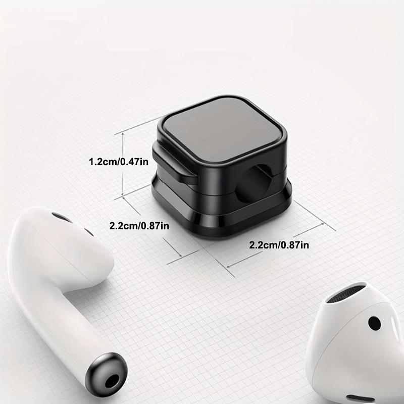 Magnetic Cable Organizer for Desk and Car Modern Minimalist Charger Holder for Data Line Management