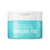 Derma Factory EDLP Xylitol 5% Cooling Pad Refreshing Hydrating Facial Pads 210ml (70 Pads)