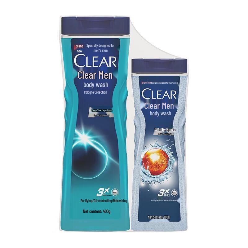 

CLEAR Men s Cologne Scent Shower Gel