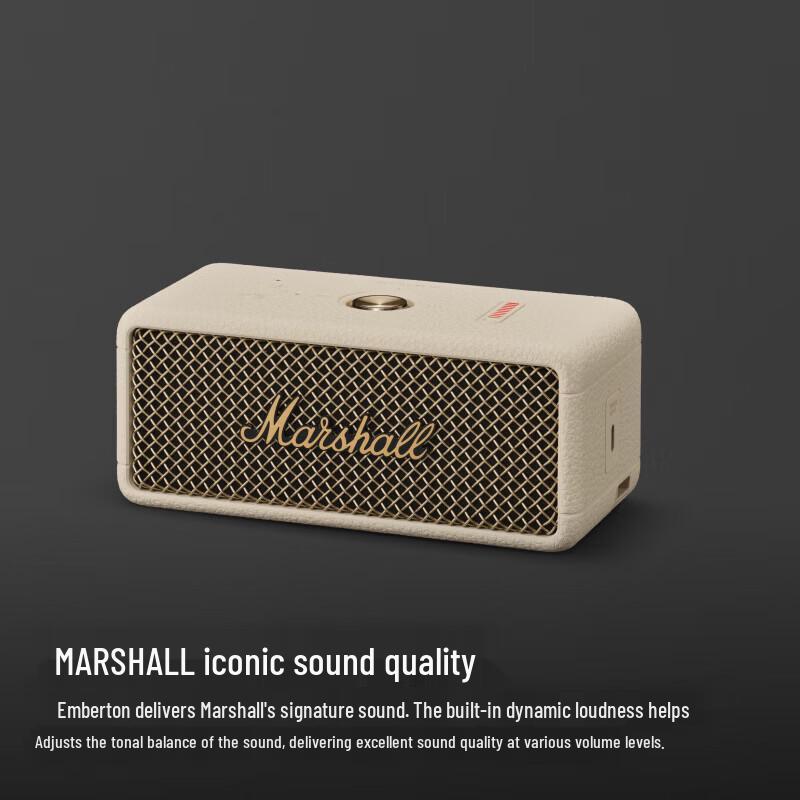 Marshall Emberton III Wireless Portable Bluetooth Speaker