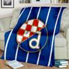 Kroatisches Fußballwappen Design Decke Geeignet für Sofas, Betten, Büros und Camping - Perfektes Geschenk für Halloween Weihnachten