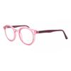 Full Rim Oval Transparent Pink Smartbuy Collection Chas Tr 97e Fashion Unisex Eyeglasses