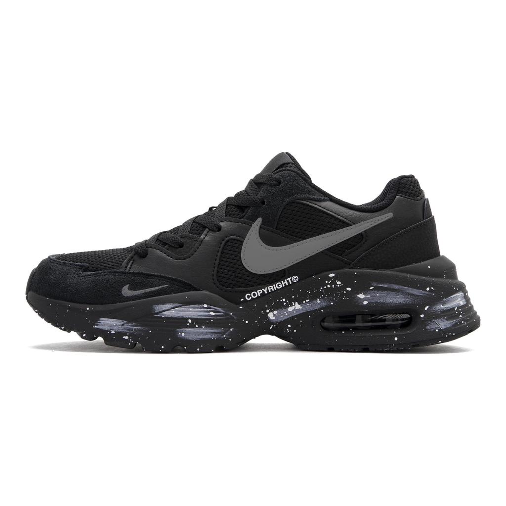 Nike Air Max Fusion Low top Running Shoes Unisex Black CJ1670-001(Team1622-xx)