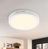 LED Ceiling Light - NETTLIFE - Nettlife LED Panel - 18W - Ø23 Cm - 3000K (White Hot)