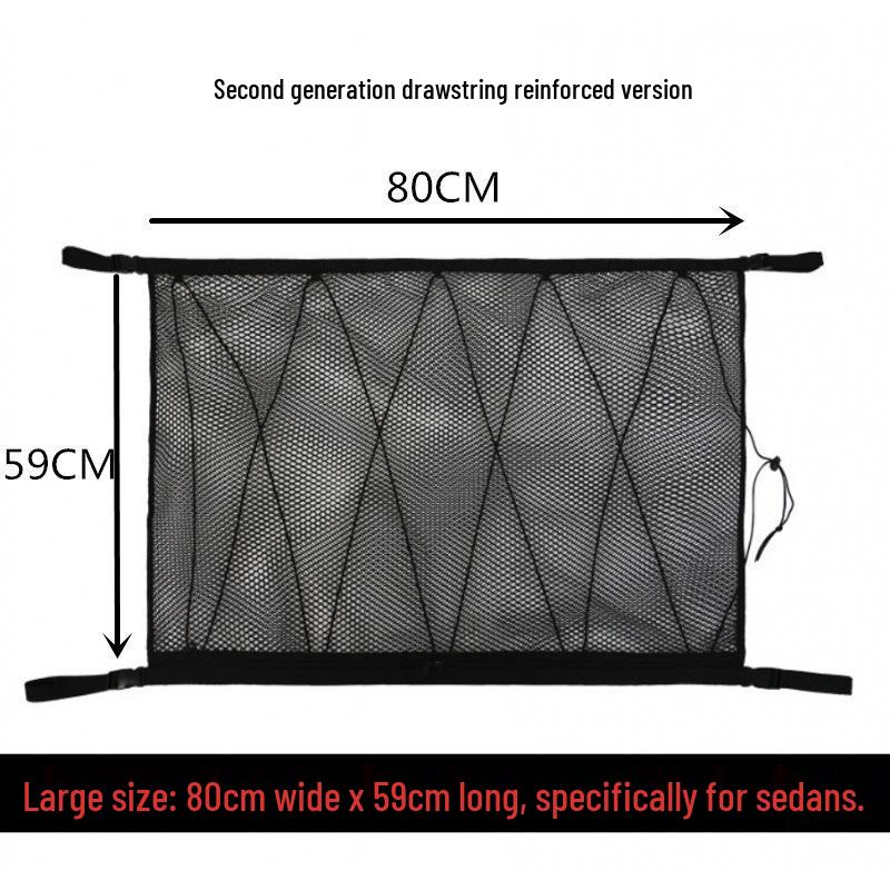 Adjustable Double-Layer Roof Storage Net for SUVs and Tents